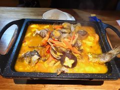 -路边摊小炉子烧烤