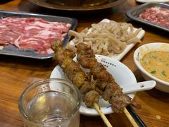 羊肉串-老北京热气涮羊肉·小龙虾·烤鱼(呼玛路店)