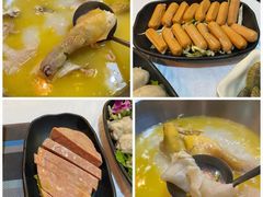 -鲜入围煮花胶鸡海鲜火锅