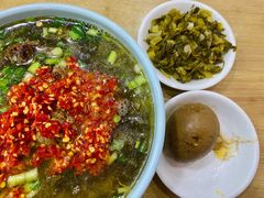 清汤鸡肉米线-全家福米线