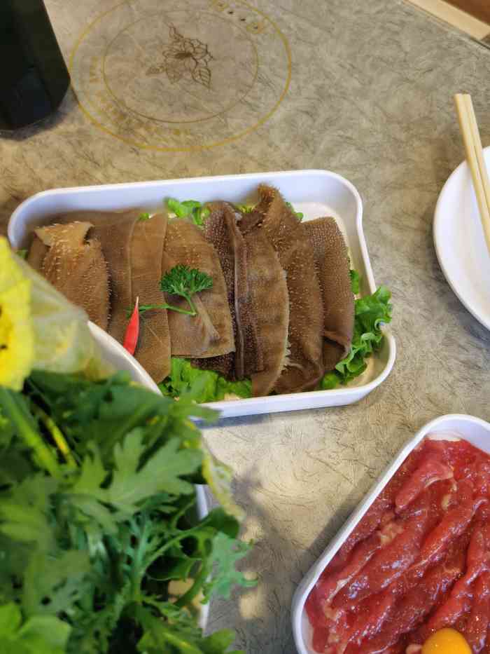 老毕肥牛海鲜豆捞(黄海大街店)-"面里发现一个钢丝,这的多好的牙口吃