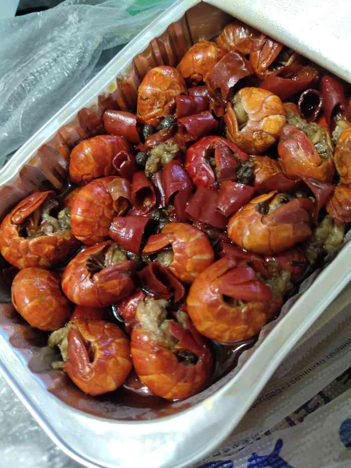 啪啪公子麻辣海鲜-"想吃小龙虾了,点的这家的外卖.40尾虾尾.