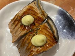 炭烧三文鱼皮寿司-万岁寿司(蓬江万达店)