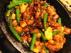 酱爆石锅蛙-绿茶餐厅(王府井永宁门店)