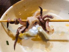 鱿鱼-老城区炭火牛蛙锅(国展中心店)