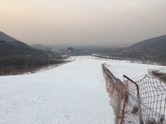 没开的高级道-八达岭滑雪场