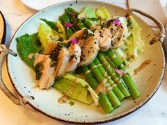 低温嫩鸡胸芦笋亚洲风味沙拉-The Rug Cafe(王府中环店)