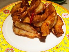 酥皮大明虾-那家小馆•北京菜•烤鸭(中关村店)