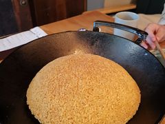 一个锅巴和时蔬-薇酌饮·陕西菜(南门外店)