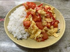 番茄炒蛋盖浇饭-顾师傅特色炒菜(富民路店)
