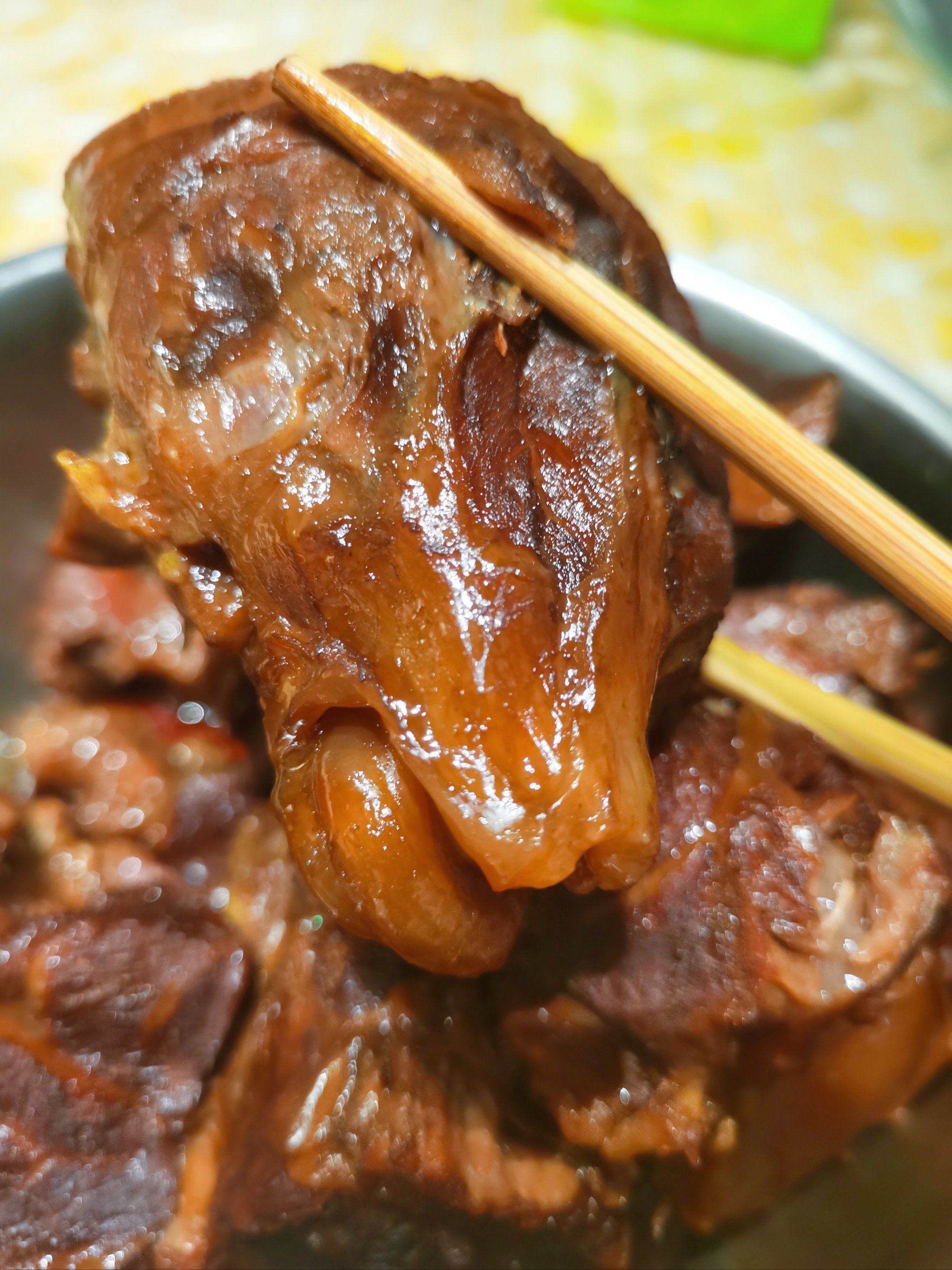 卤牛腱的诱惑味道