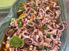 爆炒小章鱼-富翔美食城