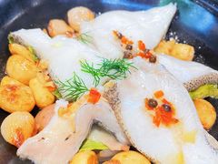 生焗鲜茴鳕鱼-狮王府淮扬菜(老门东店)