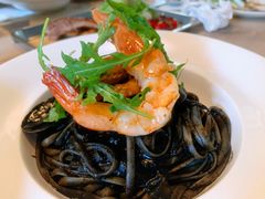 墨鱼汁海鲜意面-UPPER KITCHEN(延安路店)
