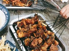 -夏都地标马一刀烤肉美食城