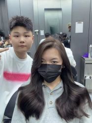 -米可造型烫发染发