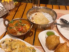 印度街巷特色小吃SevPapdiChat-克比叔叔印度餐厅Kebabs on the Grille(永康路分店)