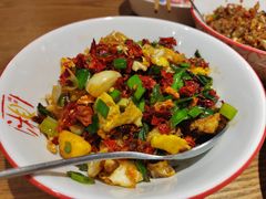 腊八豆炒荷包蛋-湘味淳(千禧街店)