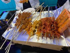 烤牛板筋-火枪手串吧·鹤岗小串涮肚(亦庄店)