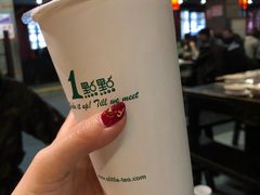 抹茶拿铁-1点点(银座和谐广场店)