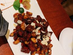 黑蒜子牛肉粒-陆壹捌餐厅(五大道店)