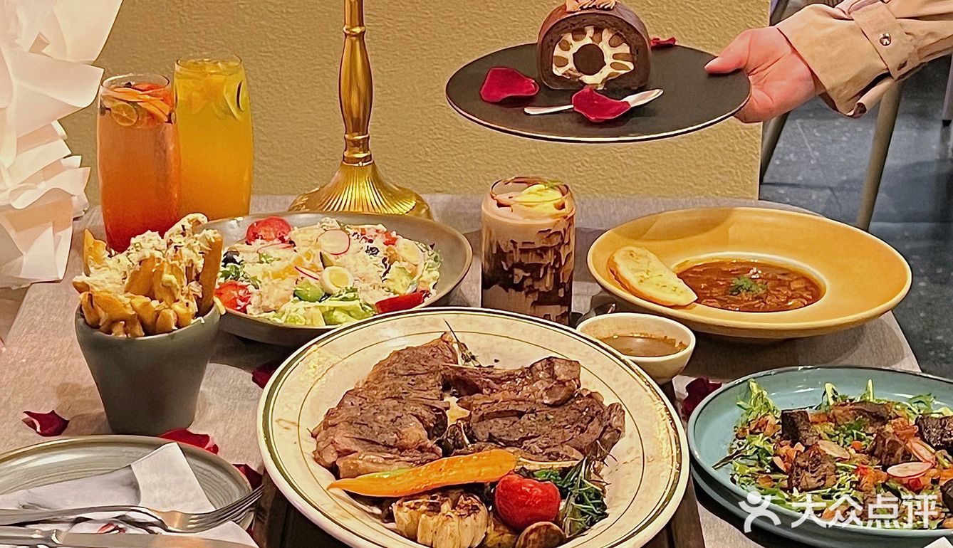氛围感西餐厅🥂这家真的太适合约会聚餐了