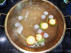 手捶牛肉丸锅底-小牛海记潮汕牛肉店(永定路店)