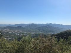 登顶后观景-北京鹫峰国家森林公园