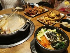 石锅拌饭-包装马车·韩国料理·포장마차