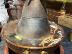 传统清汤锅底-南门四季铜锅涮肉(左家庄店)