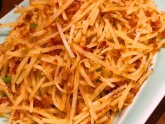 渣广椒土豆丝-粗茶淡饭·隐庐私厨(东亭店)