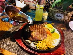 黑胡椒牛排-三小姐咖啡店西餐下午茶(太平门直街店)