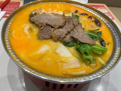 骨汤牛肉鲜蔬锅-喜家德虾仁水饺(华强天虹店)
