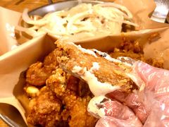 炸鸡翅一半一半-富乐满韩国正宗炸鸡韩国料理(虹泉路店)