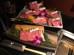 松阪牛肉拼盘-松阪牛焼肉M(法善寺横丁店)