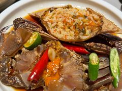 -草家酱蟹炭火烤肉店(珲春南路一店)