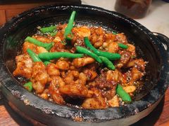 酱爆石锅蛙-绿茶餐厅(华发商都店)