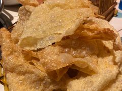 油炸豆皮-南城十里潮汕鲜牛火锅·鲜虾生滚粥(融汇老商埠店)