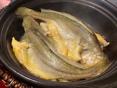 金榜黄花鱼-恭喜上堓砂锅焗·海鲜大排档(闵行龙湖店)