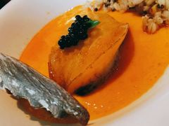 蟹粉虾汤蛋羹黑鱼籽蒸鲍鱼-蟹榭·本帮江浙菜·蟹宴(五角场合生汇商场店)