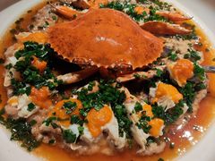 梭子蟹蒸肉饼-玫瑰厅上海菜(兴国路店)