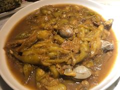 茄子炖蚬子-日丰园海肠水饺·老字号大连海鲜(和平广场店)