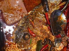 -探鱼·鲜青椒爽麻烤鱼(中天广场店)