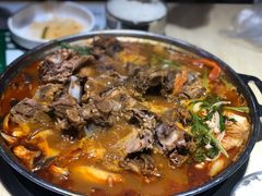 辣白菜脊骨火锅-韩香福脊骨汤锅(上杭路店)