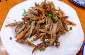 Fried Small Fish and Shrimp