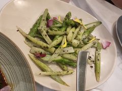 松露酱炒鲜芦笋-鹿港小镇(黄金店)