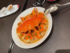 和乐蟹蒸手剁肉饼-广州文华东方酒店·江-由辉师傅主理