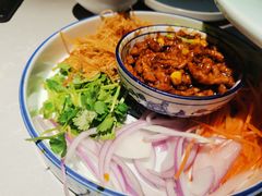 招牌京酱肉丝-额娘·现烙春饼烤鸭(太原总店)