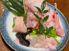 活杀鮟鱇鱼-纹兵卫手打荞麦面日料(虹桥本店)
