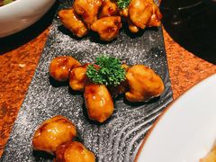 雪花糖醋里脊-绿茶餐厅(蓝色港湾店)